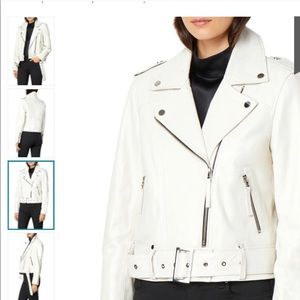 White Leather Jacket
